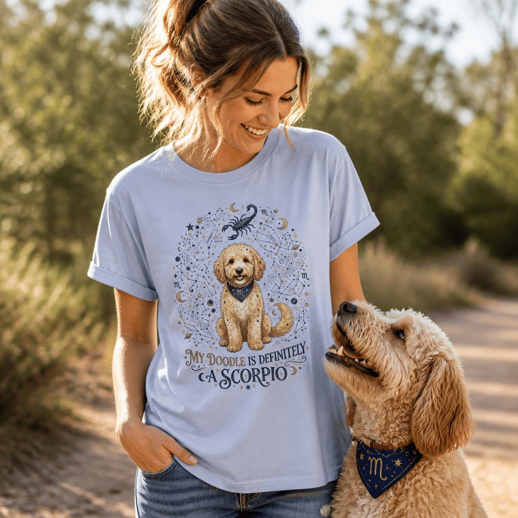 Doodle Scorpio T-Shirt in by Puppy Jo