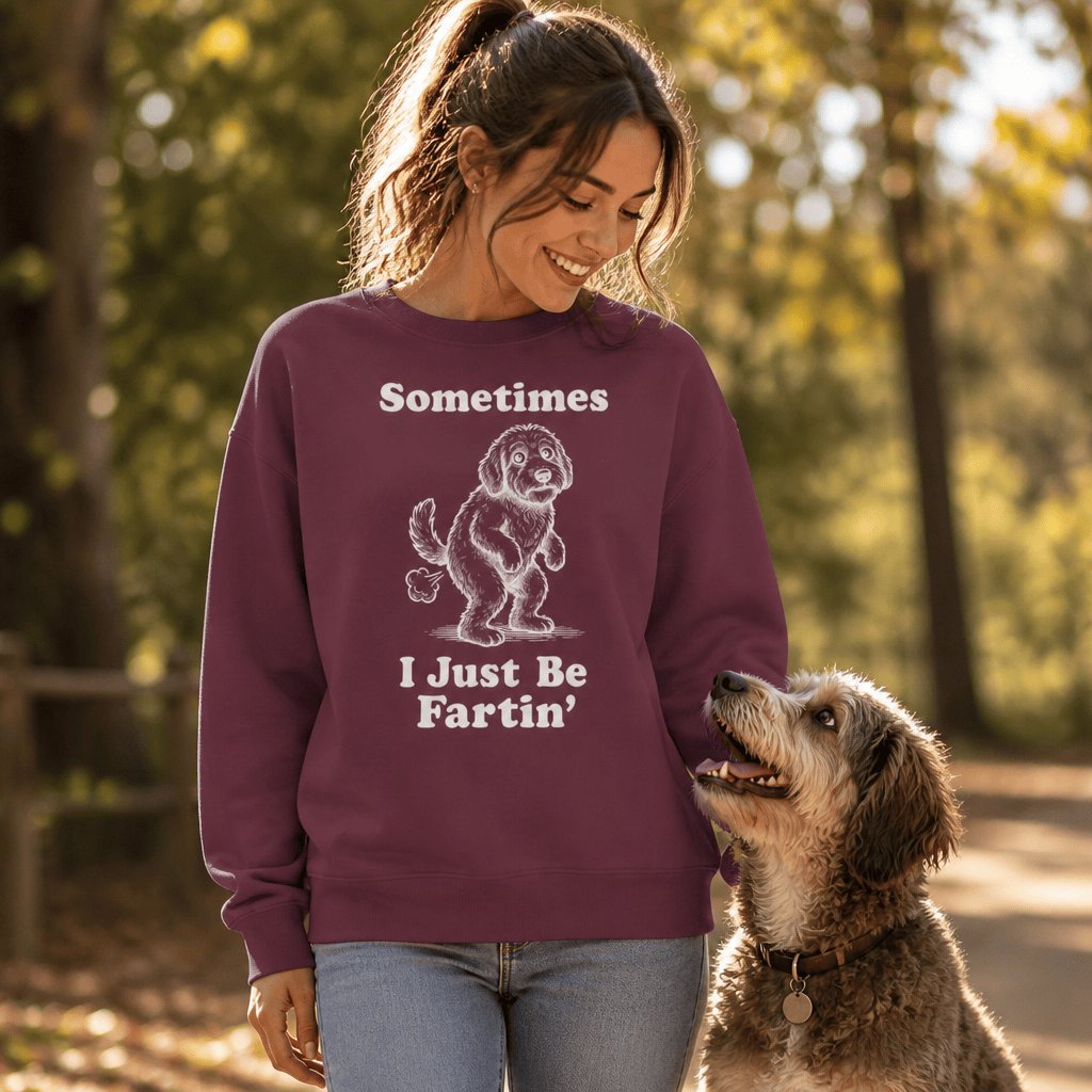 Doodle Sometimes Sweatshirt in by Puppy Jo