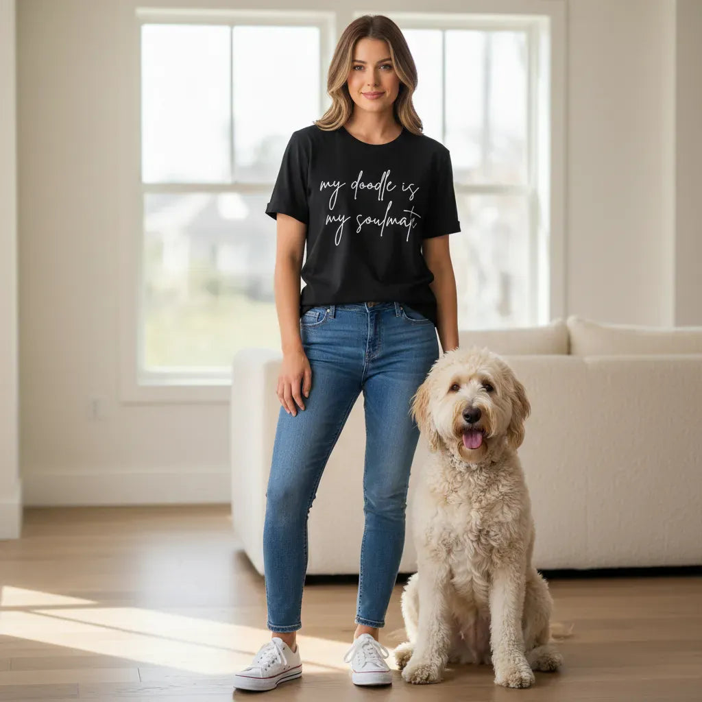 Doodle Soulmate T-Shirt in by Puppy Jo