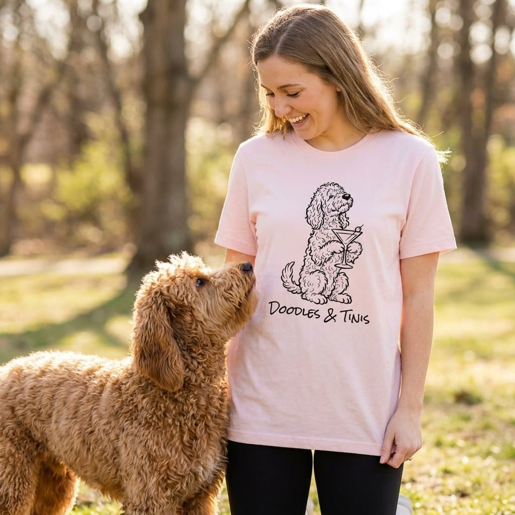 Doodle Tinis T-Shirt in by Puppy Jo