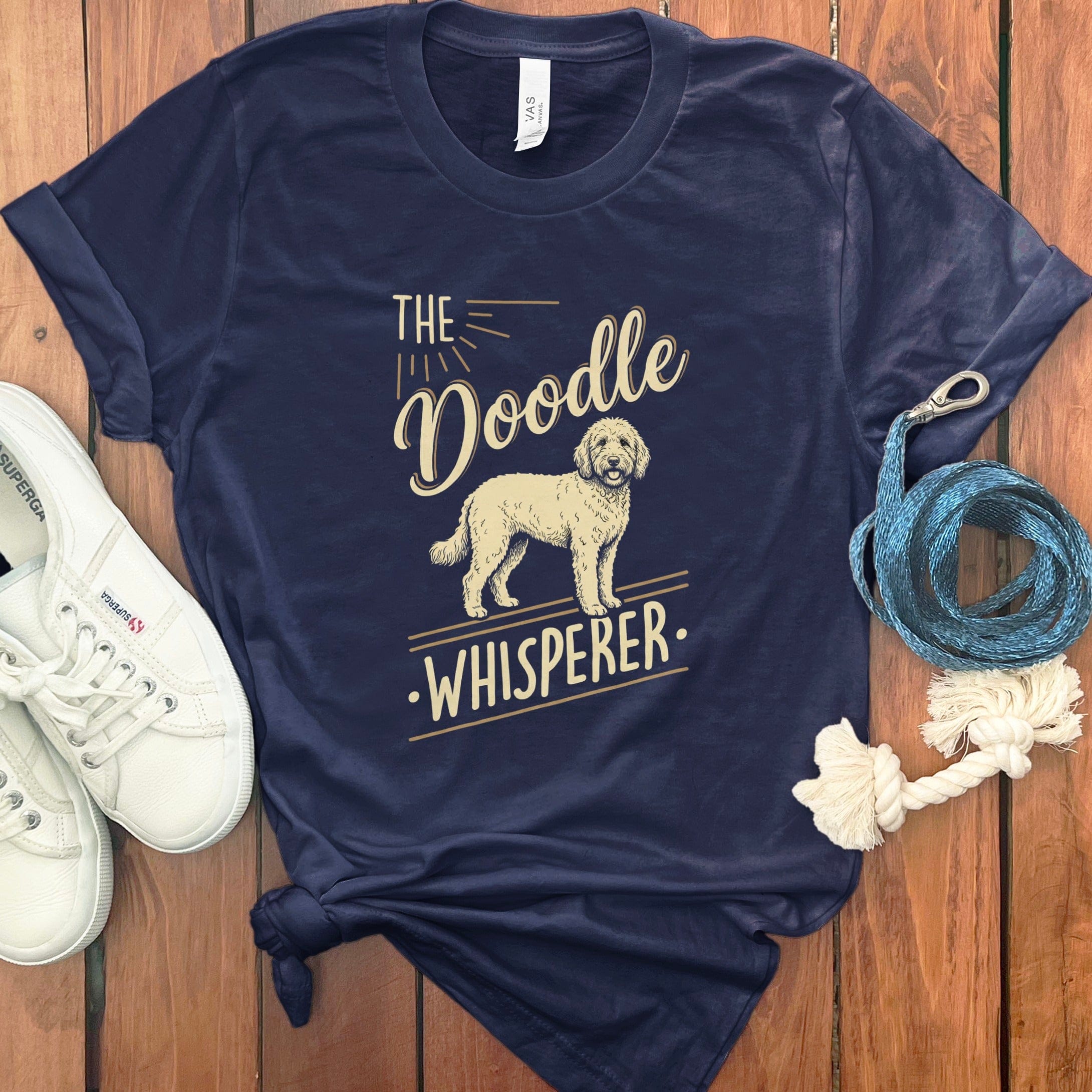 Doodle Whisperer T-Shirt in Navy / M by Puppy Jo