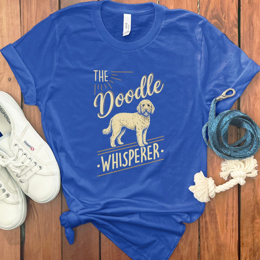 Doodle Whisperer T-Shirt in True Royal / M by Puppy Jo