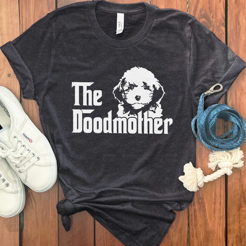 Doodlemother T-Shirt in Dark Grey Heather / S by Puppy Jo