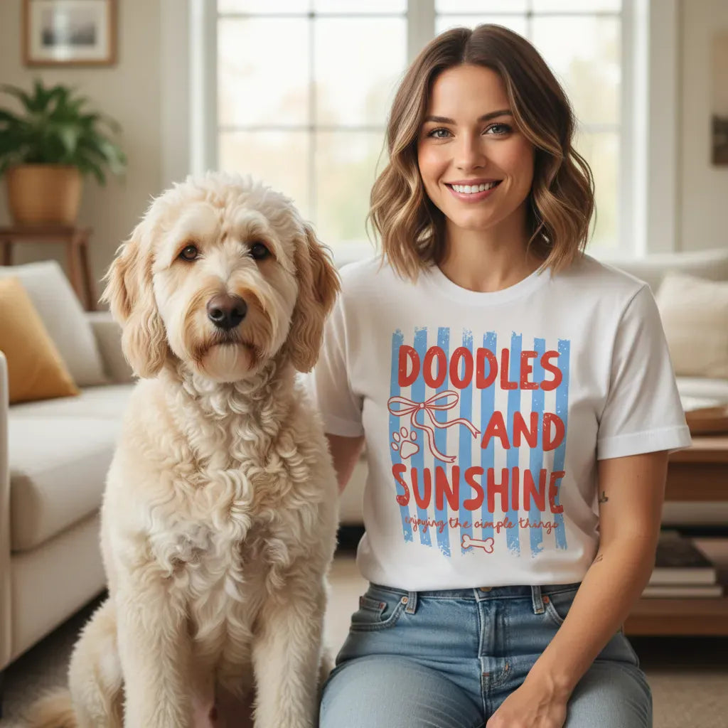 Doodles and Sunshine Signature T-Shirt in by Puppy Jo
