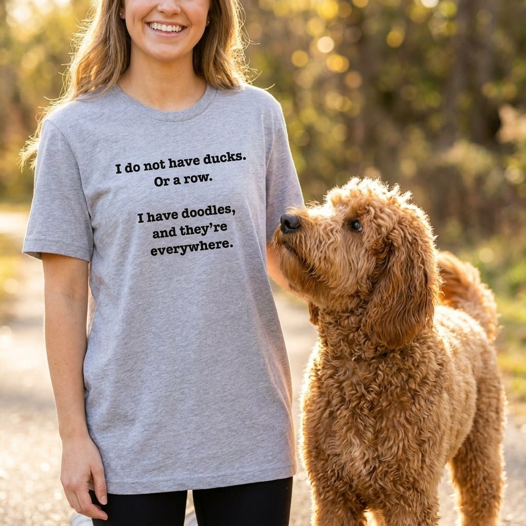Doodles Everywhere T-Shirt in by Puppy Jo