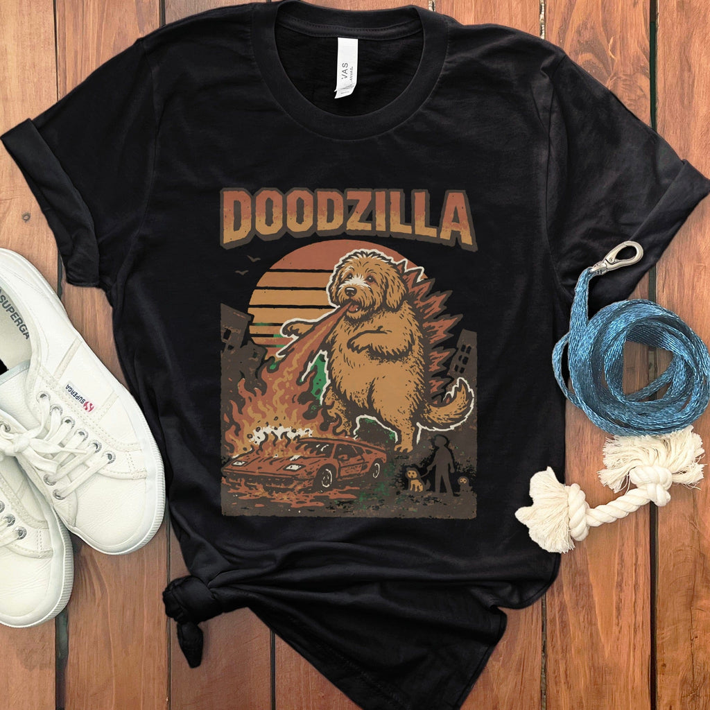 Doodzilla T-Shirt in Black / S by Puppy Jo