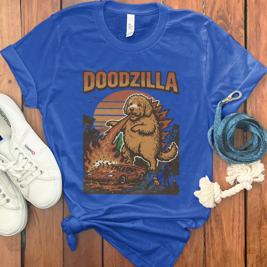 Doodzilla T-Shirt in True Royal / S by Puppy Jo