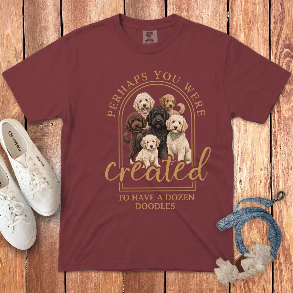 Dozen Doodles Signature T-Shirt in Chili / S by Puppy Jo