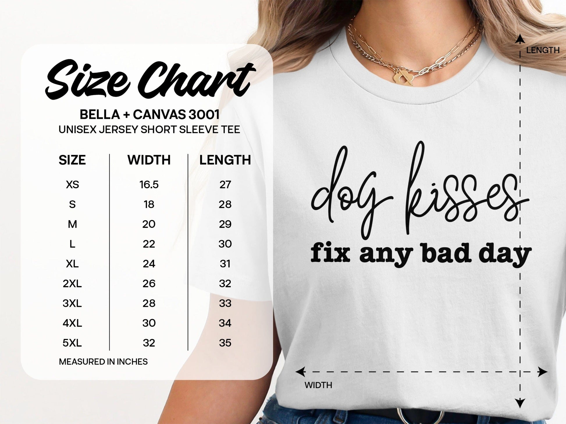 Dog Kisses Fix Any Bad Day Short Sleeve product