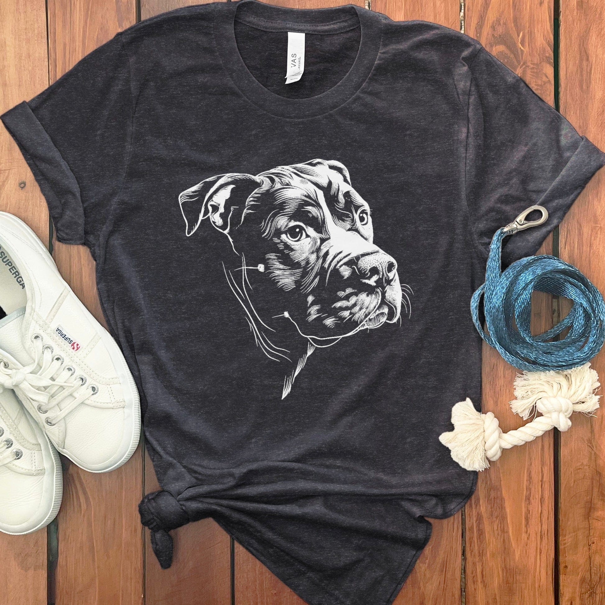 Graphic Tee Featuring Dog Illustration T-Shirt product