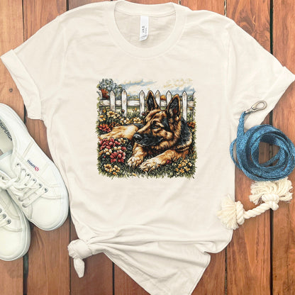 German Shepherd Dog Design Casual T-Shirt product type
