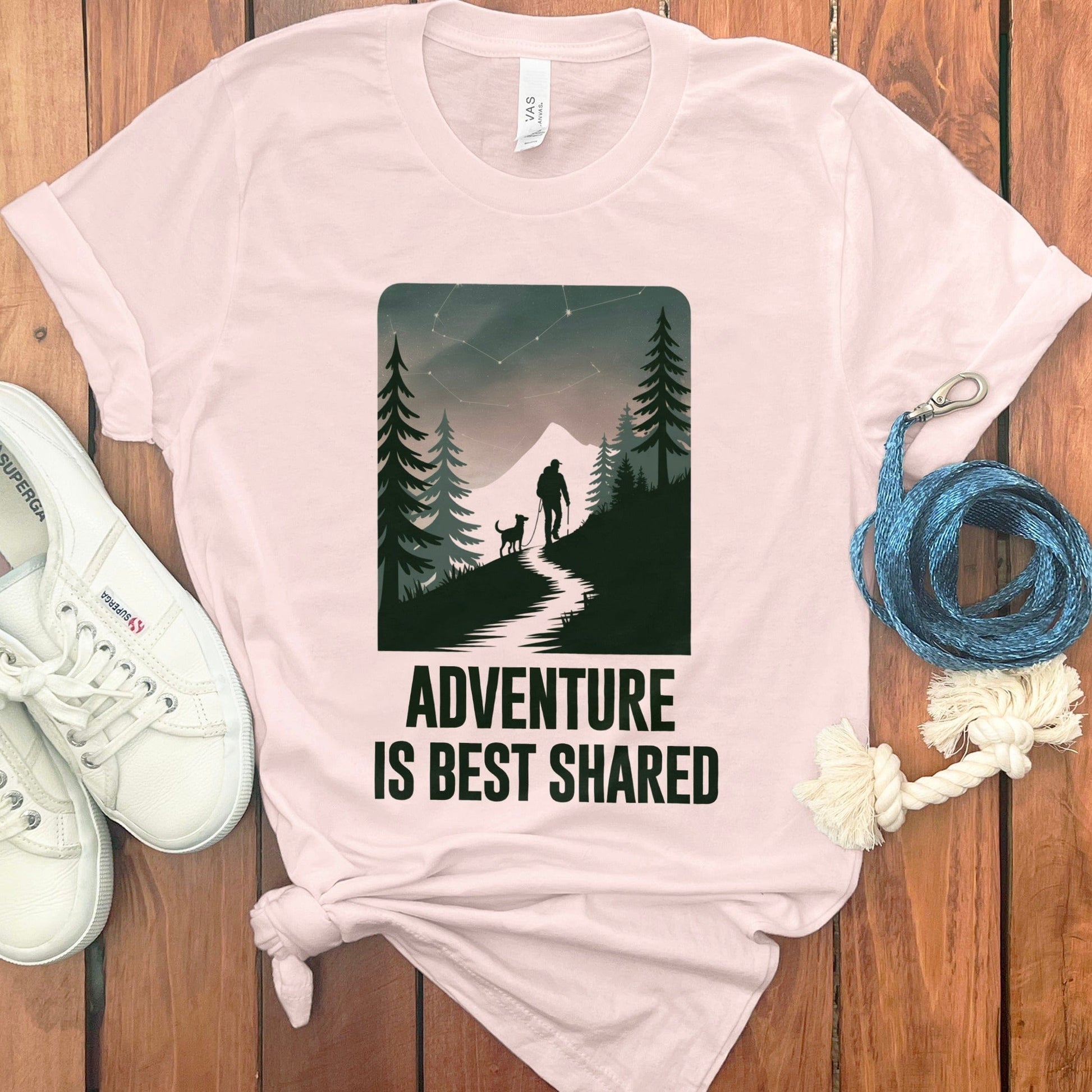 Adventure Is Best Shared Hiking T-Shirt product type