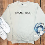 Doodle Mom Graphic Sweatshirt for Dog Lovers