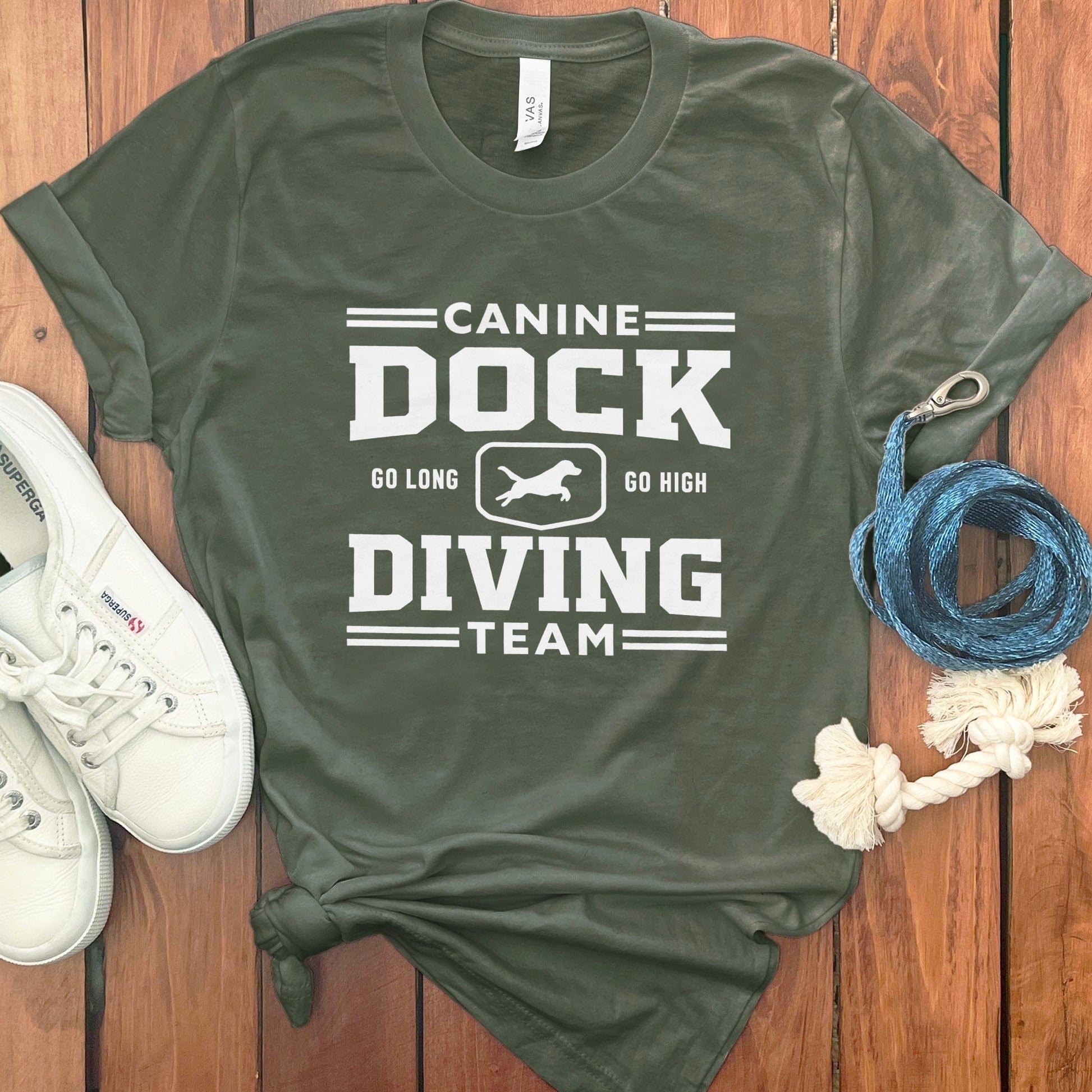 Canine Dock Diving Team Graphic Tee product