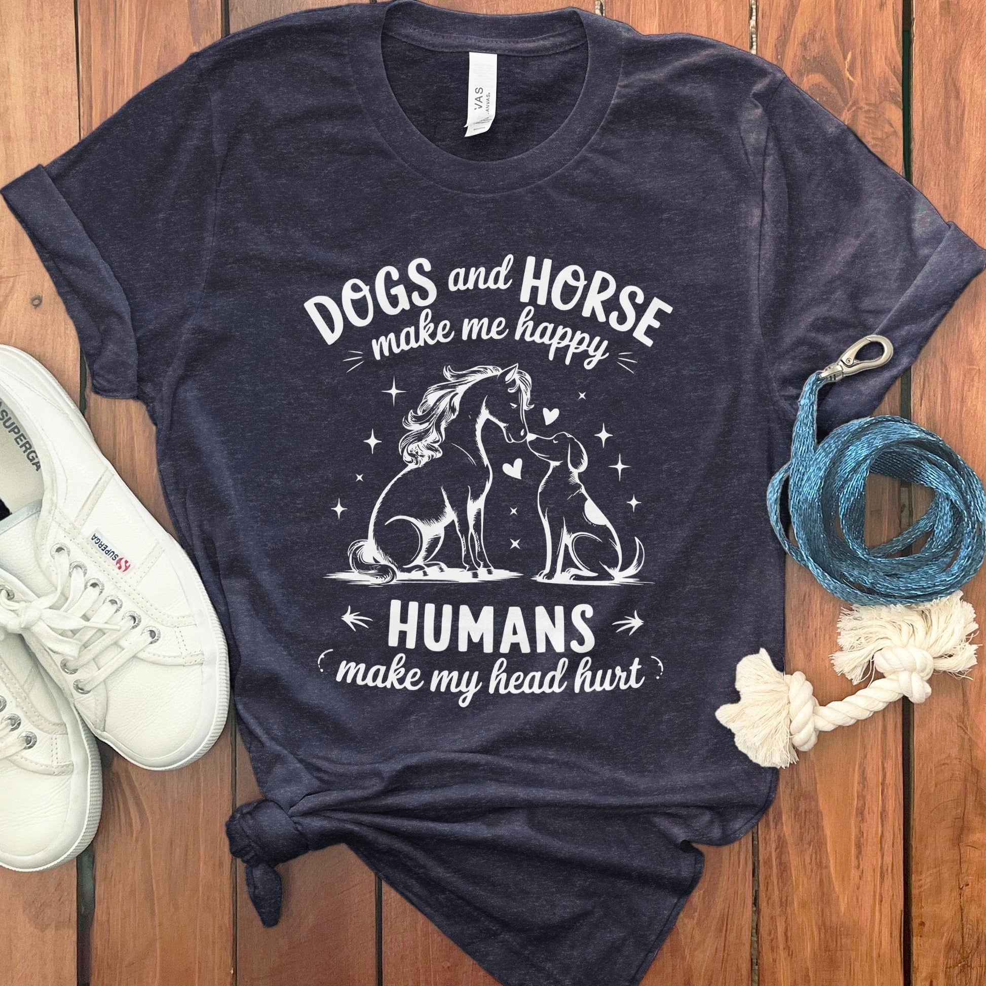 Dogs and Horse Make Me Happy Humans Head Hurt product type
