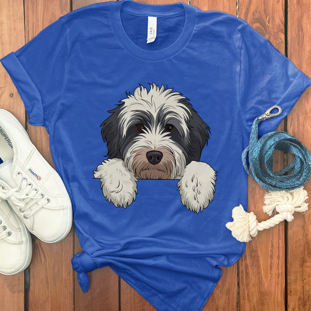Adorable Cartoon Dog Shirt for Pet Lovers Clothing