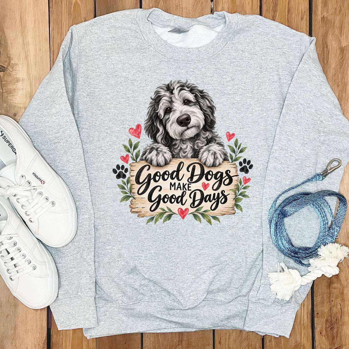 Merle Goldendoodle Good Days Sweatshirt