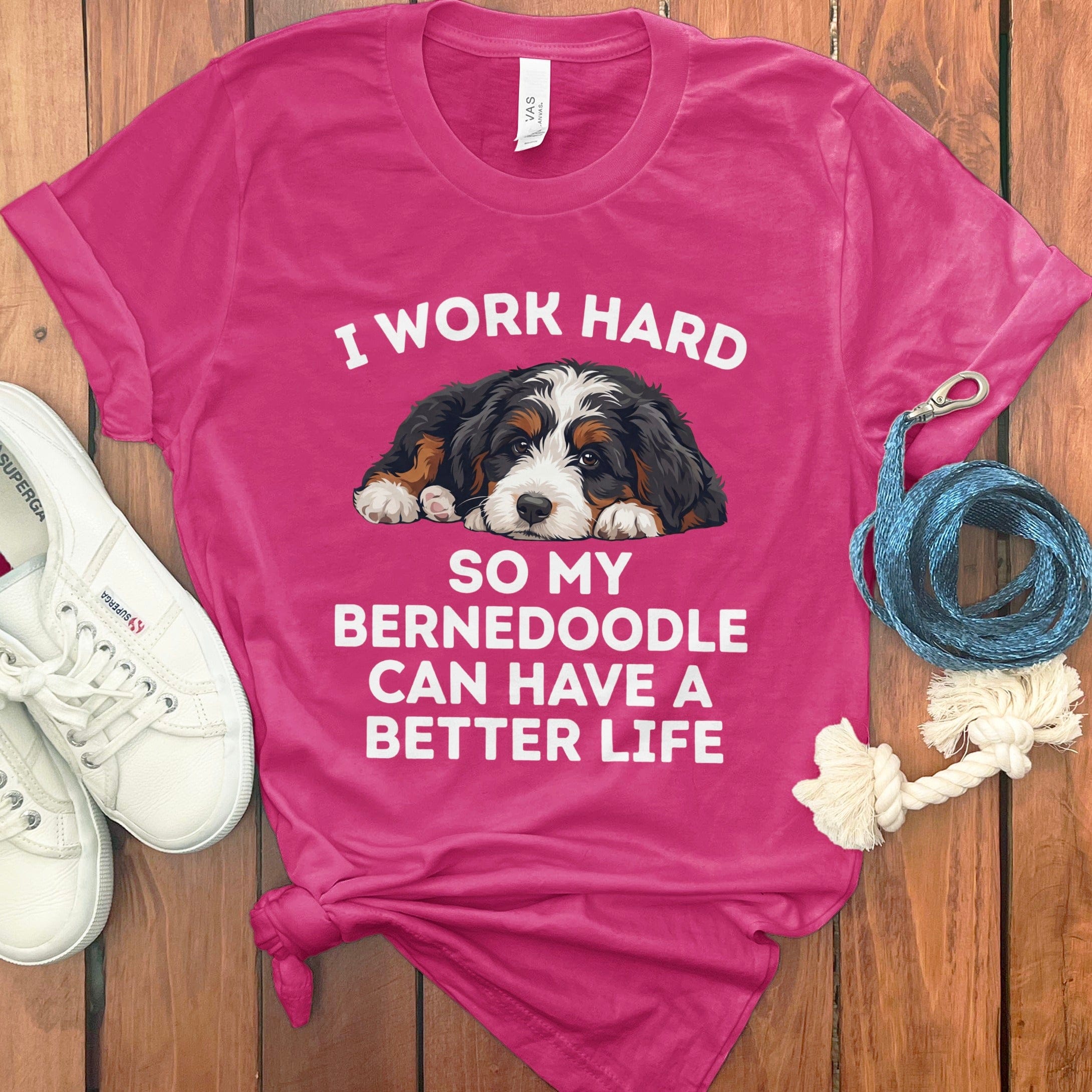 Funny Dog Lover Shirt for Bernerdoodle Owners
