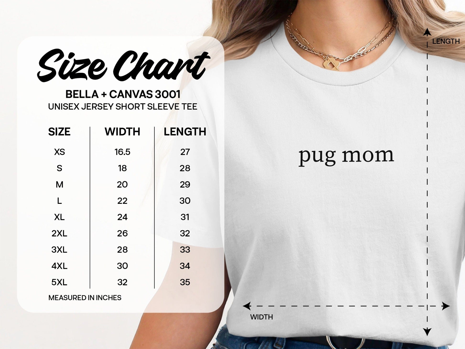Pug Mom Unisex Jersey Short Sleeve Tee product type