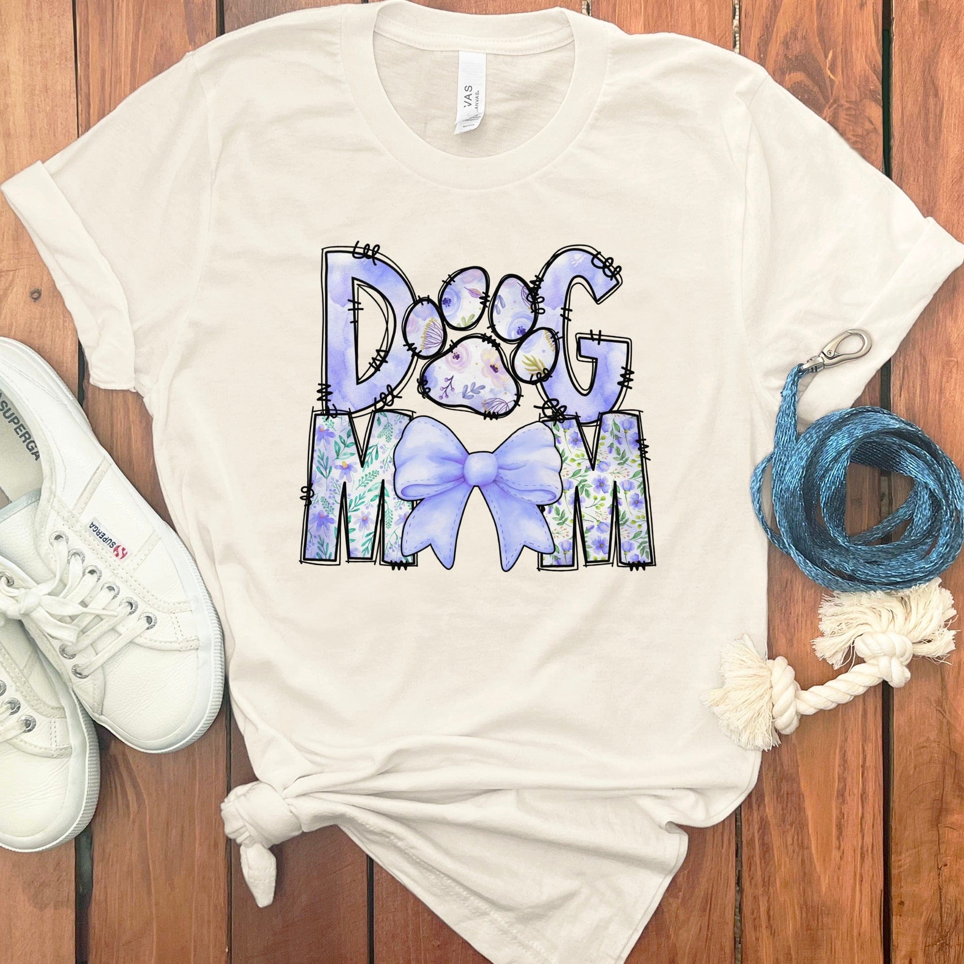 Dog Mom Graphic Design T-Shirt Casual Wear product type