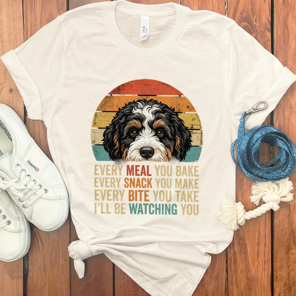 Every Meal Bernedoodle T-Shirt in Natural / S by Puppy Jo