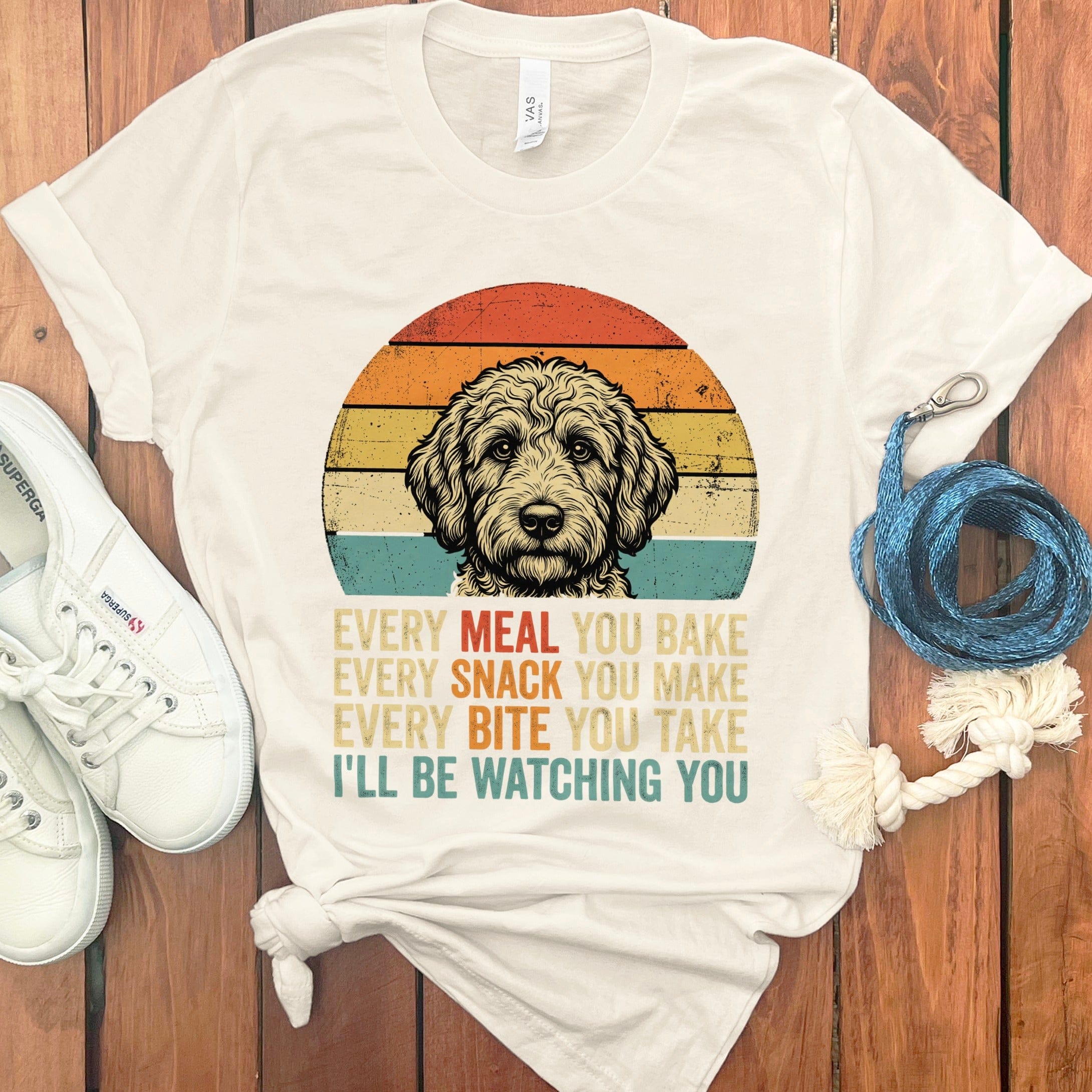 Every Meal Doodle T-Shirt in Natural / S by Puppy Jo