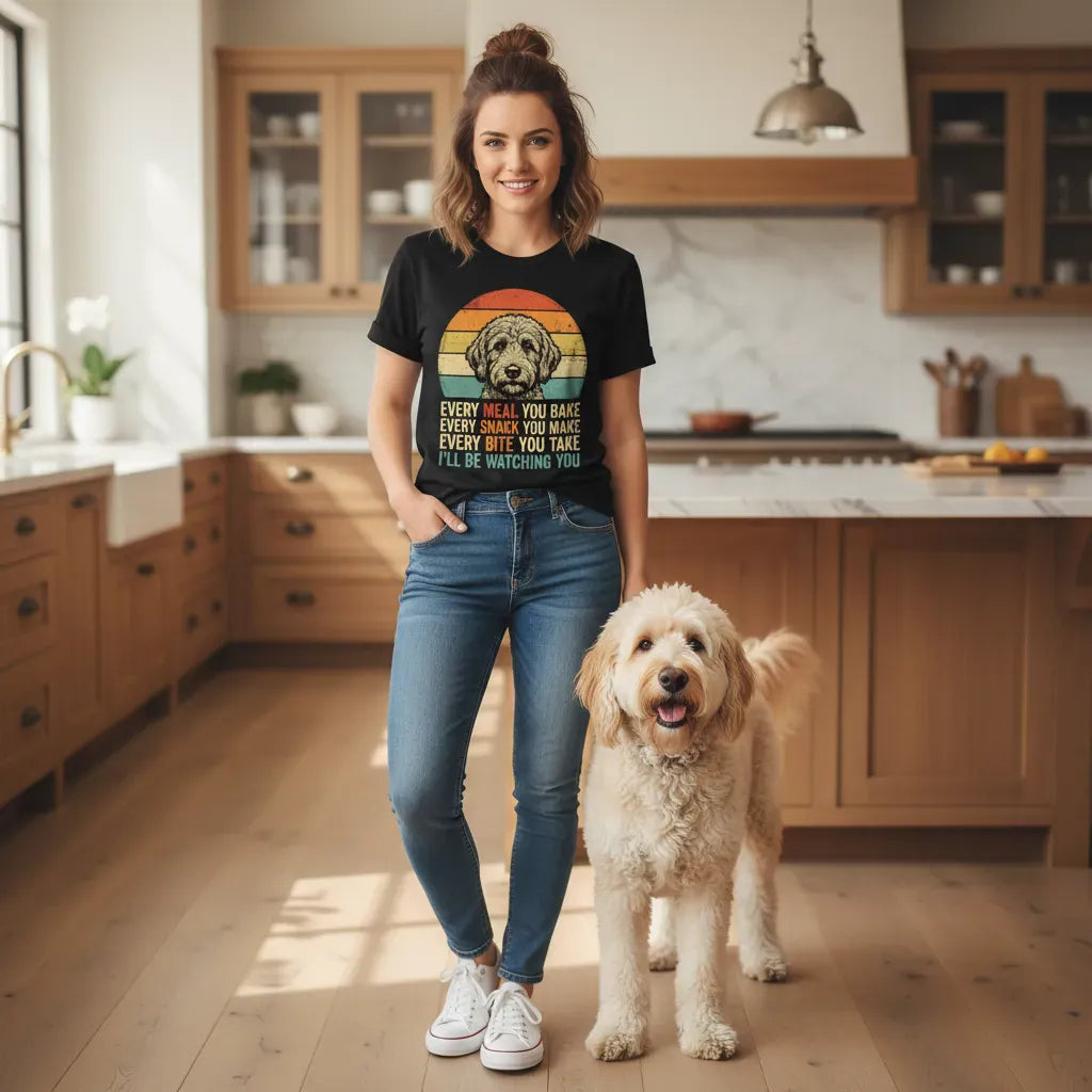 Every Meal Doodle T-Shirt in by Puppy Jo