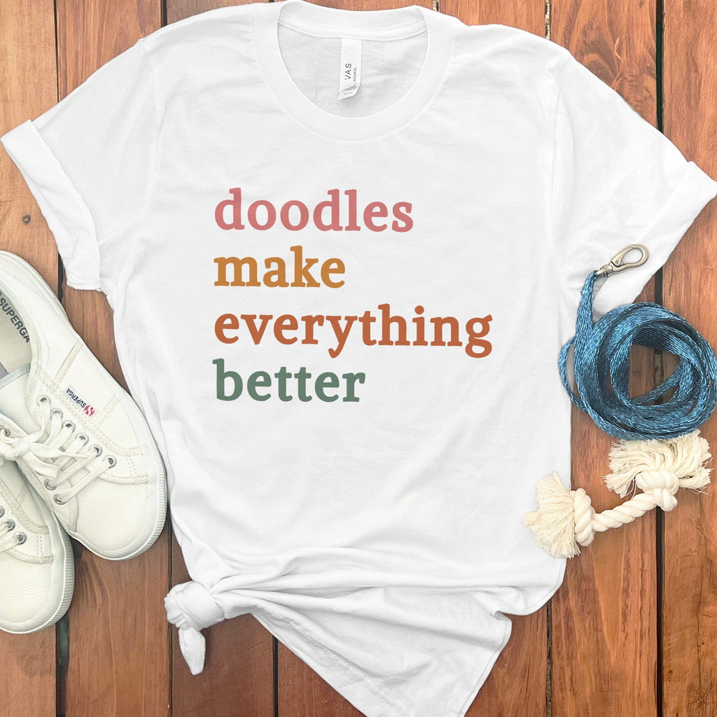 Everything Better T-Shirt in White / S by Puppy Jo