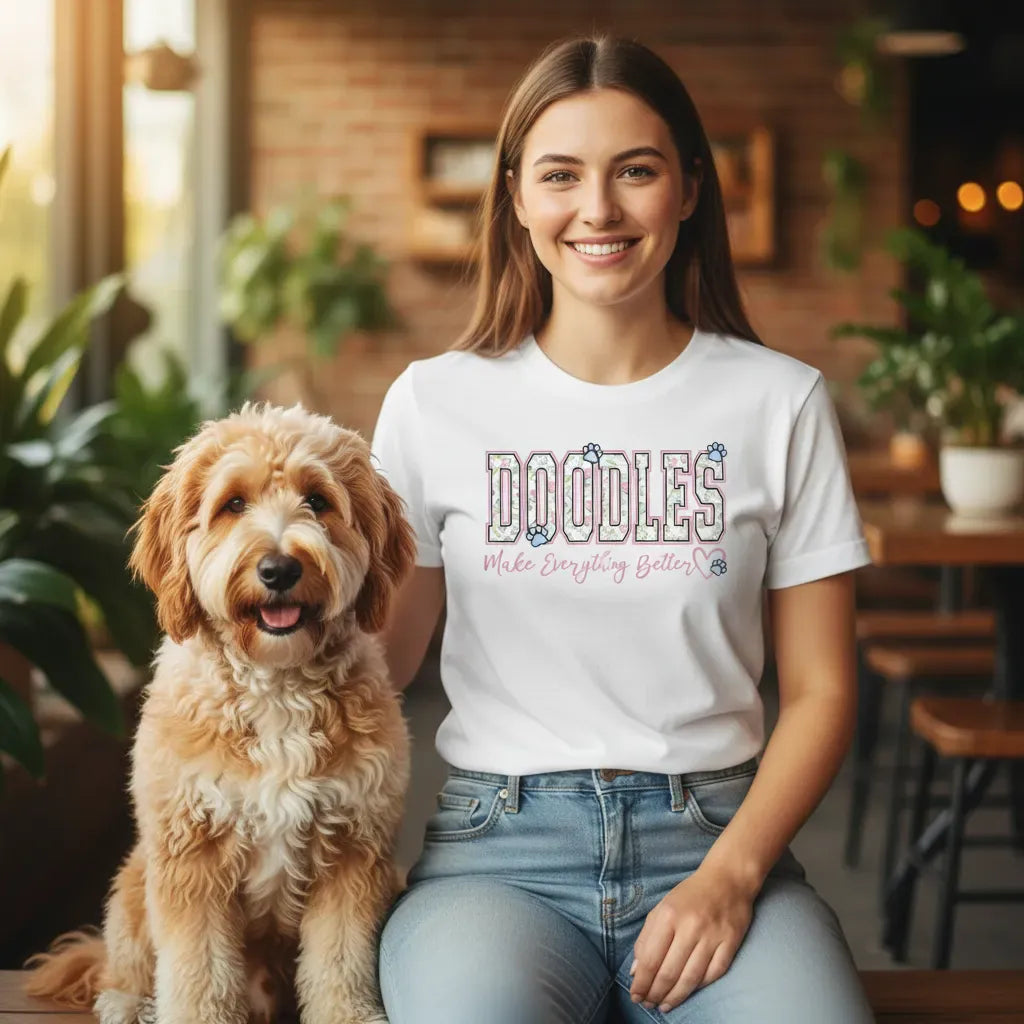 Everything Doodles Signature T-Shirt in by Puppy Jo