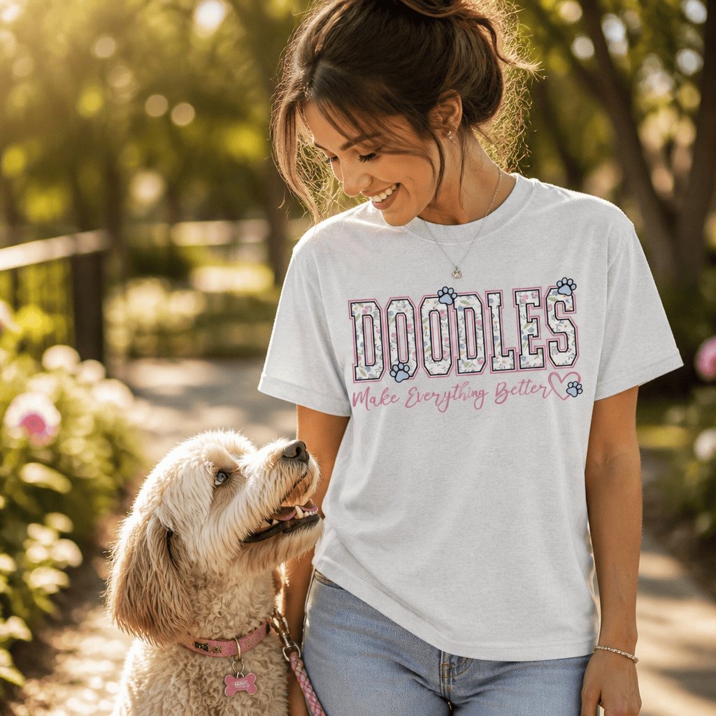Everything Doodles Signature T-Shirt in by Puppy Jo