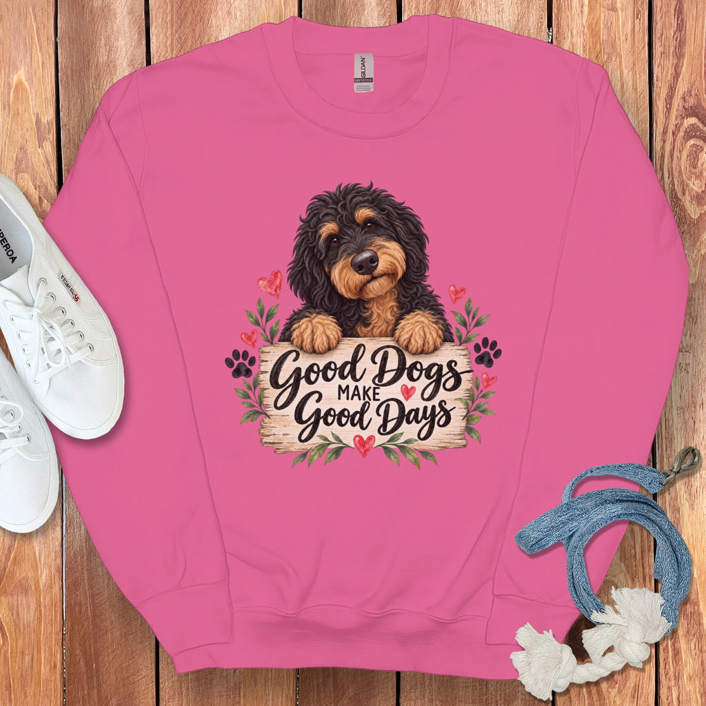 Phantom Goldendoodle Good Days Sweatshirt