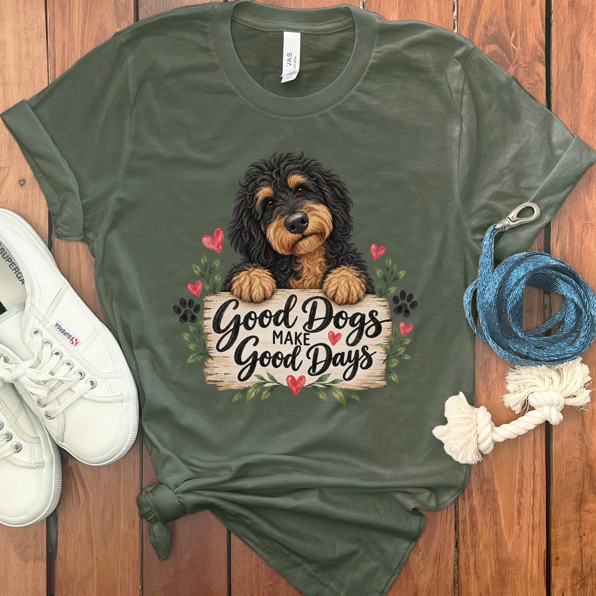 Phantom Goldendoodle Good Days T-Shirt