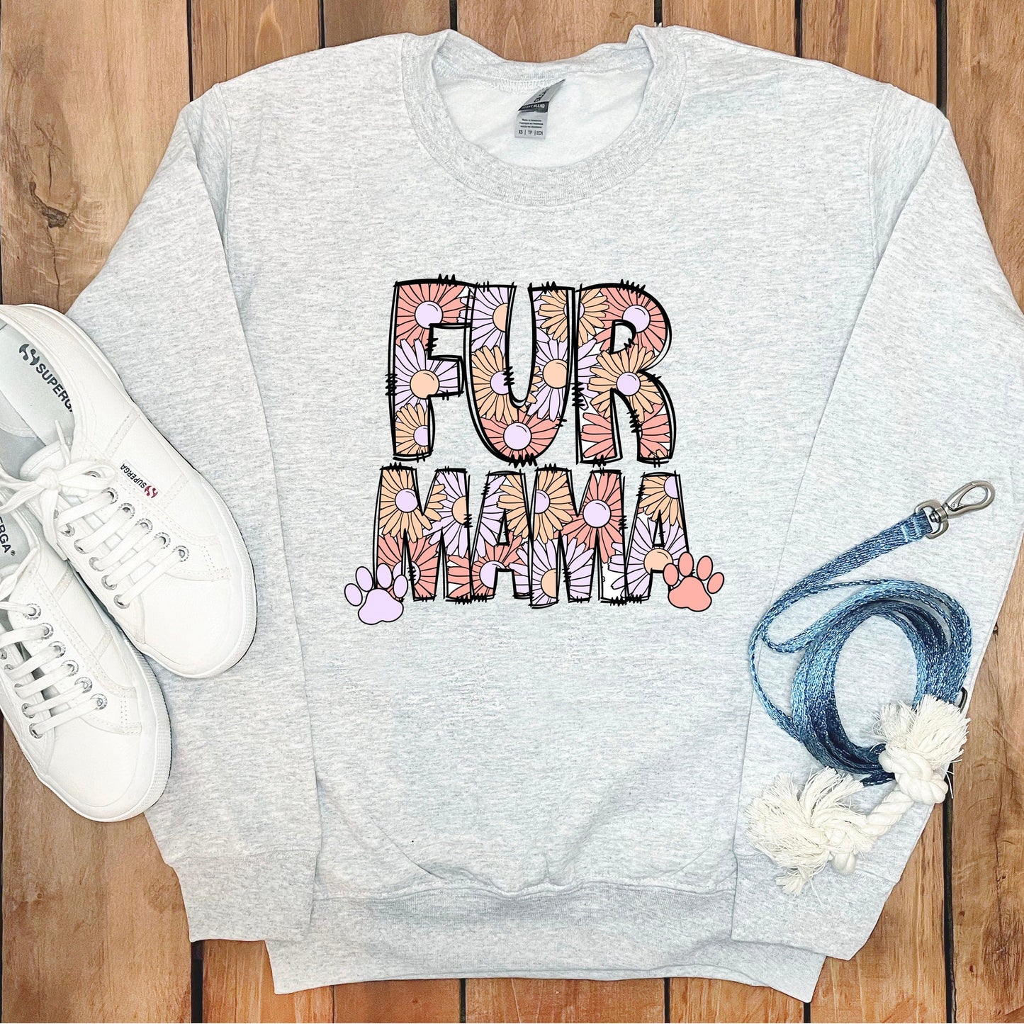 Cute Fur Mama Graphic Sweatshirt for Pet Lovers product