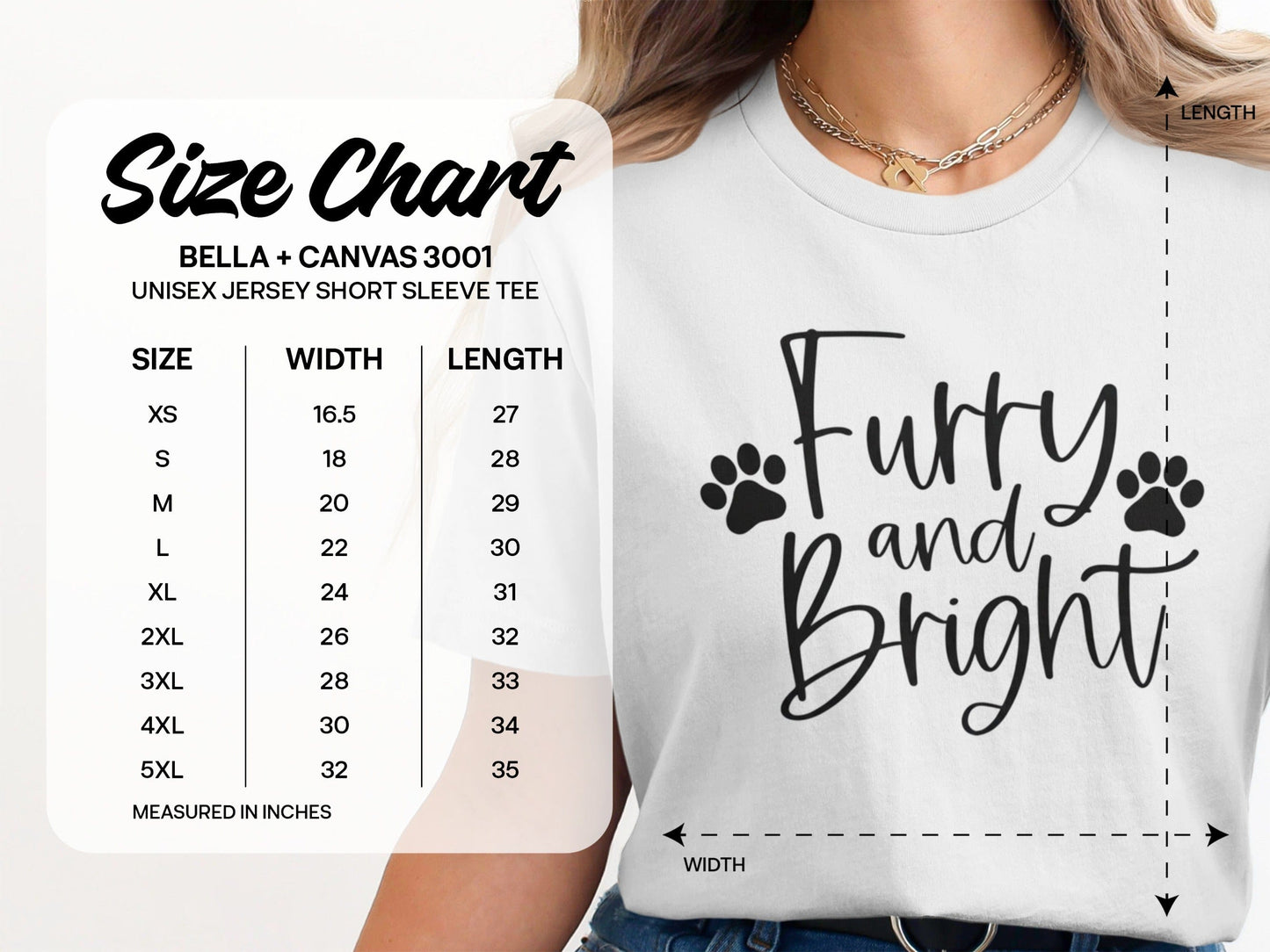 Furry and Bright Tee Shirt Unisex Short Sleeve product