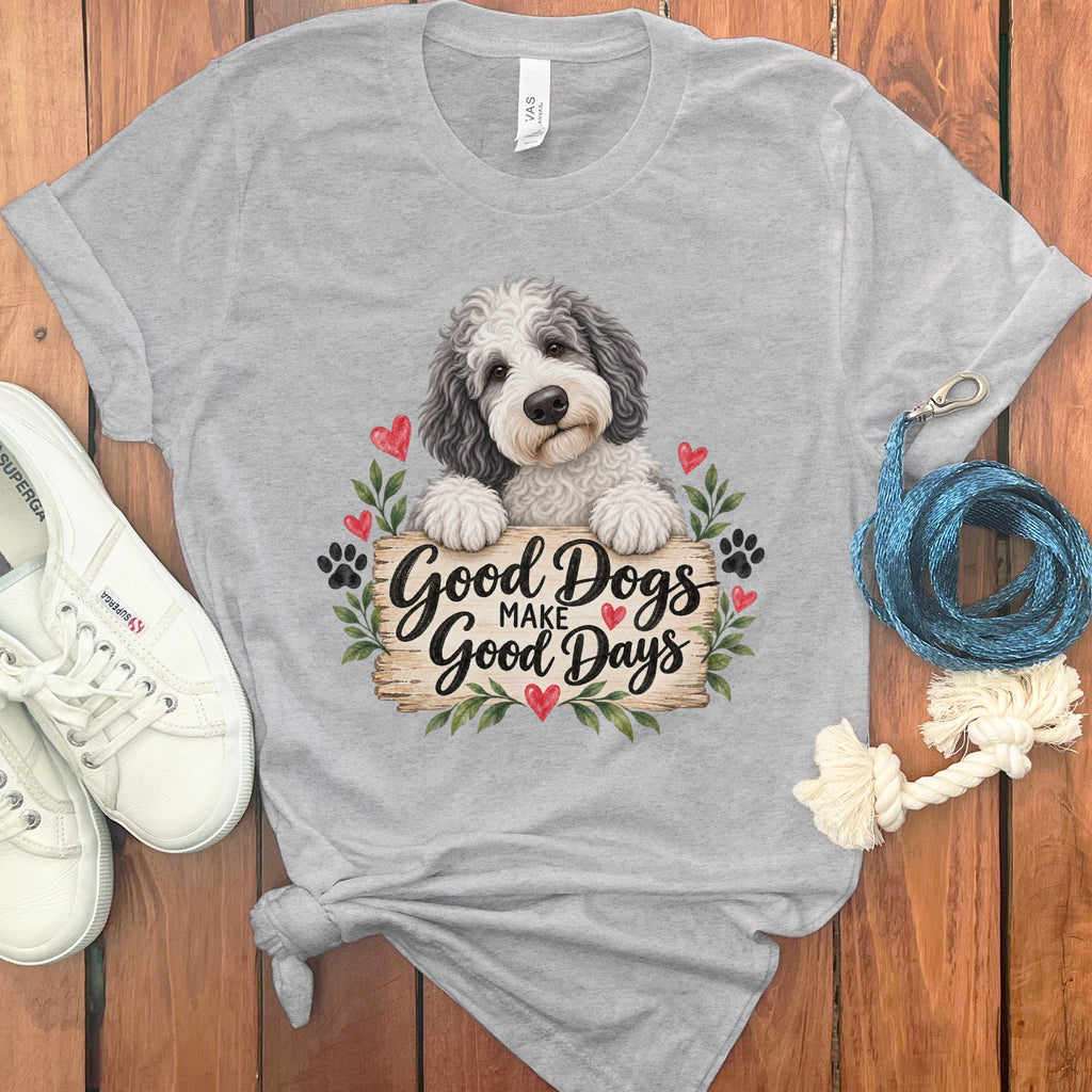 Sheepadoodle Good Days T-Shirt