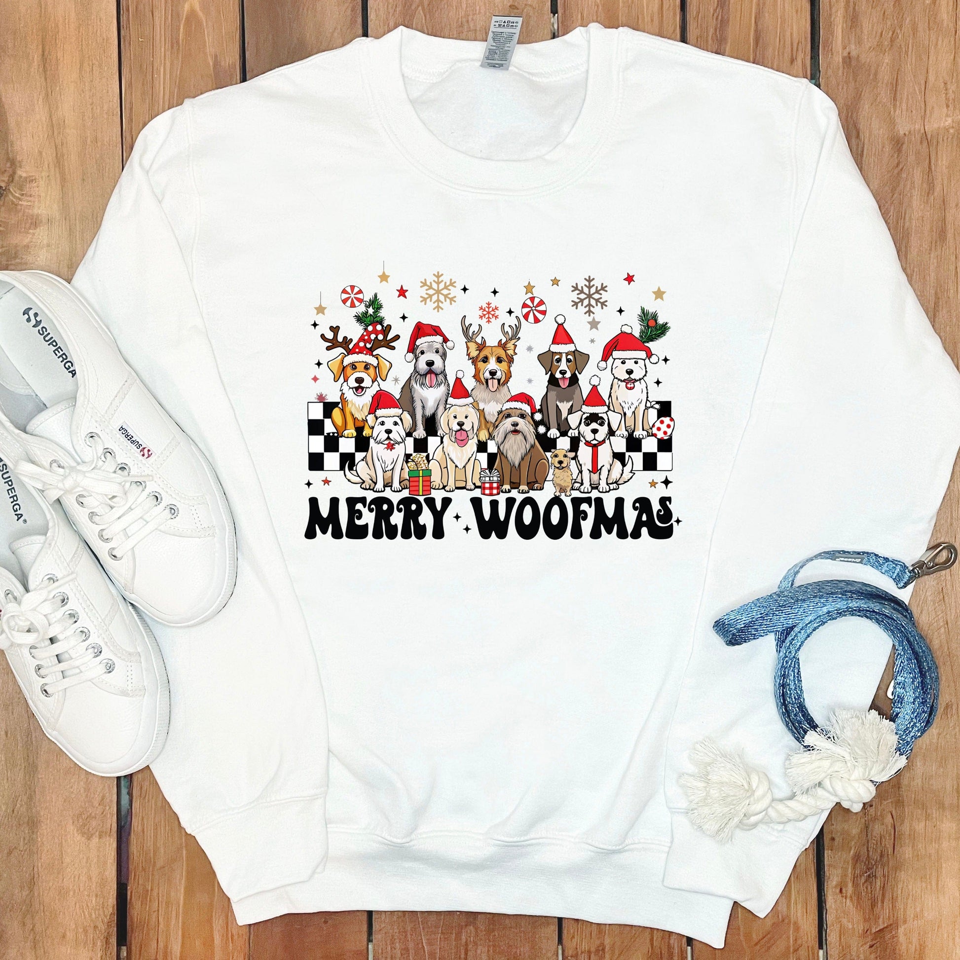 Merry Woofmas Festive Dog Sweater Holiday Product
