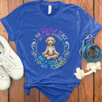 I Am Mostly Peace Love And Doodles Graphic Shirt