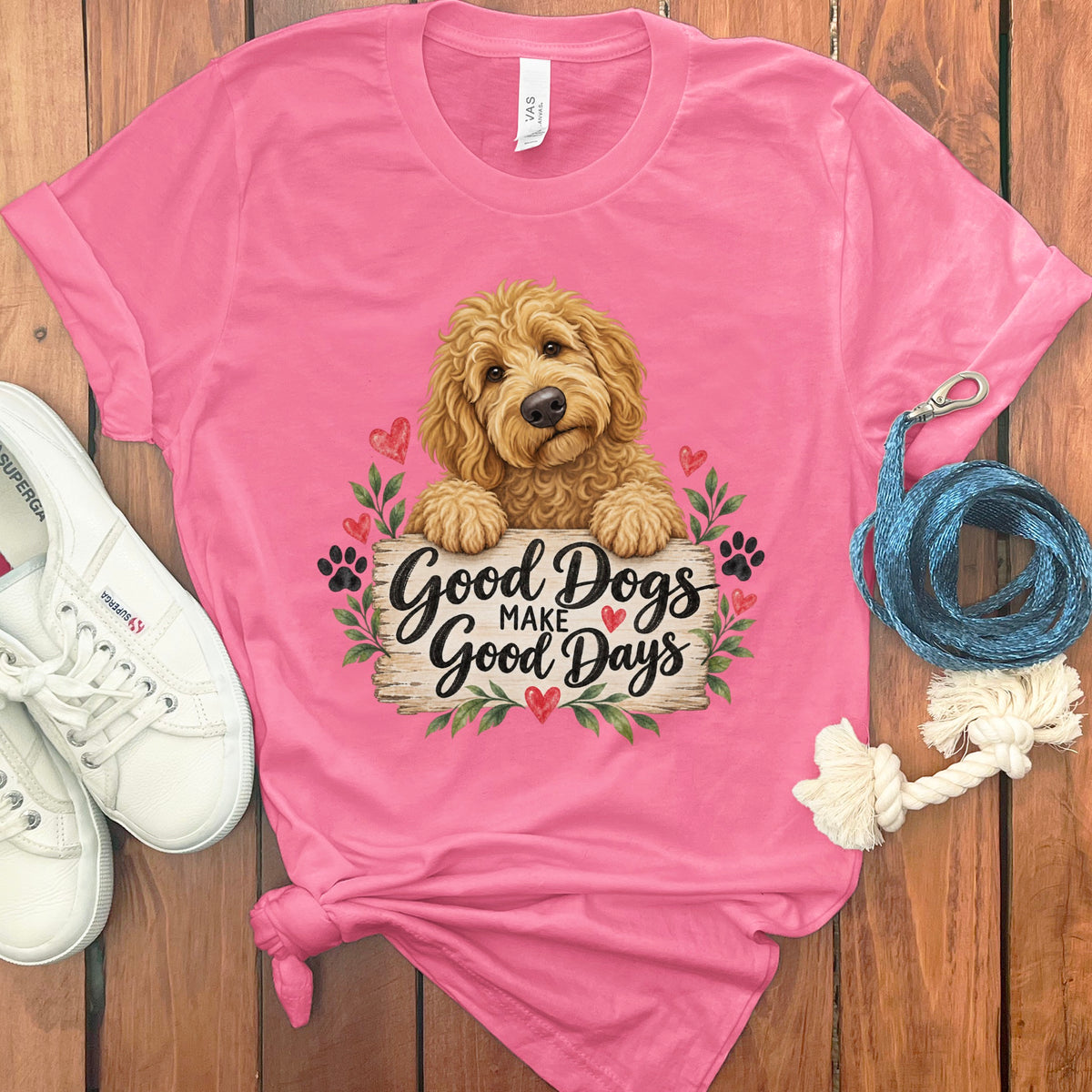 Golden Goldendoodle Good Days T-Shirt
