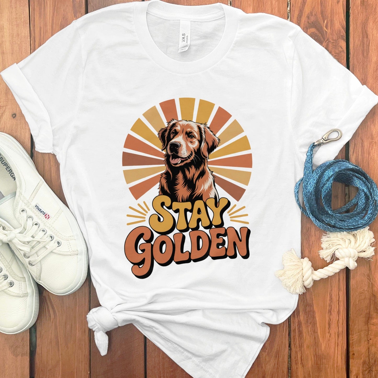 Stay Golden Graphic Dog Lover T-Shirt product type
