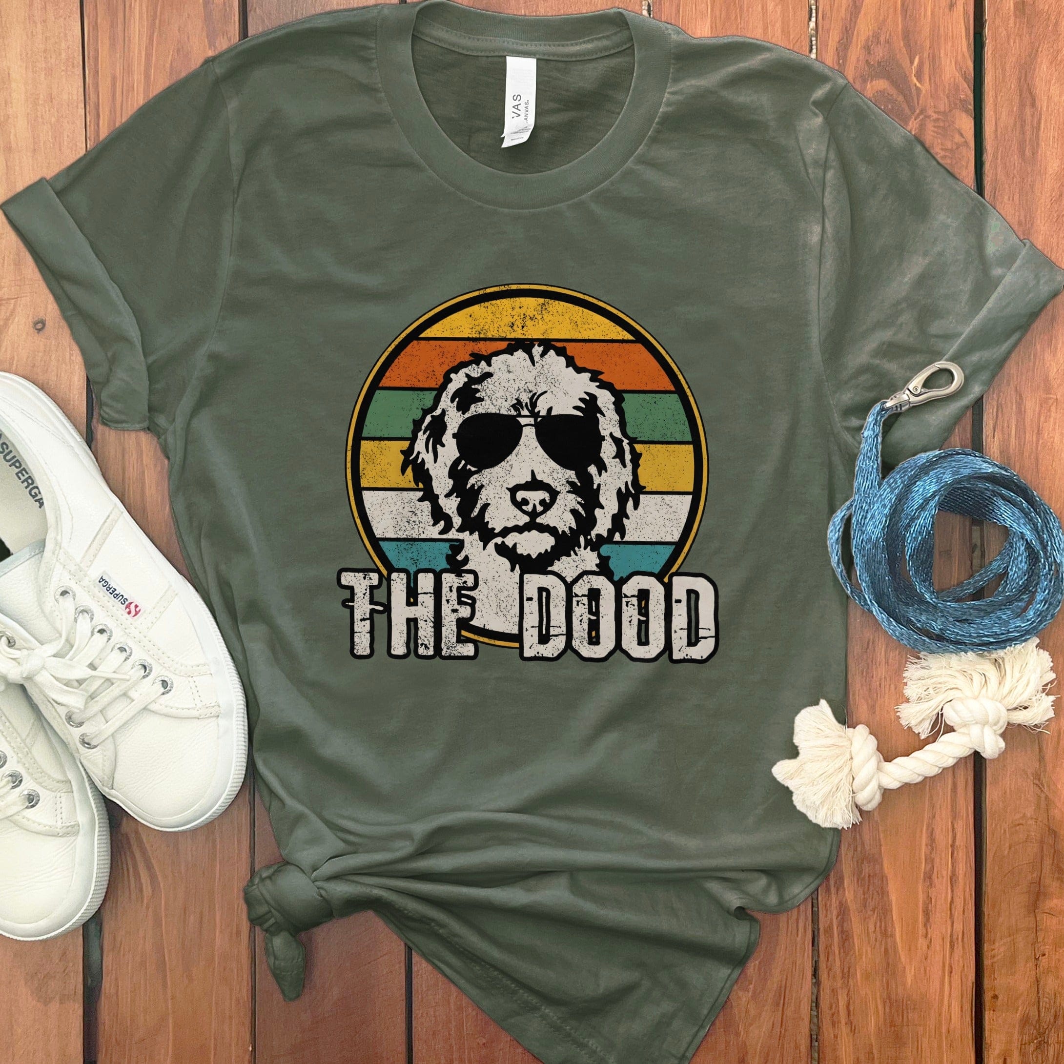 The Dood Retro Style Graphic Tee Shirt Product