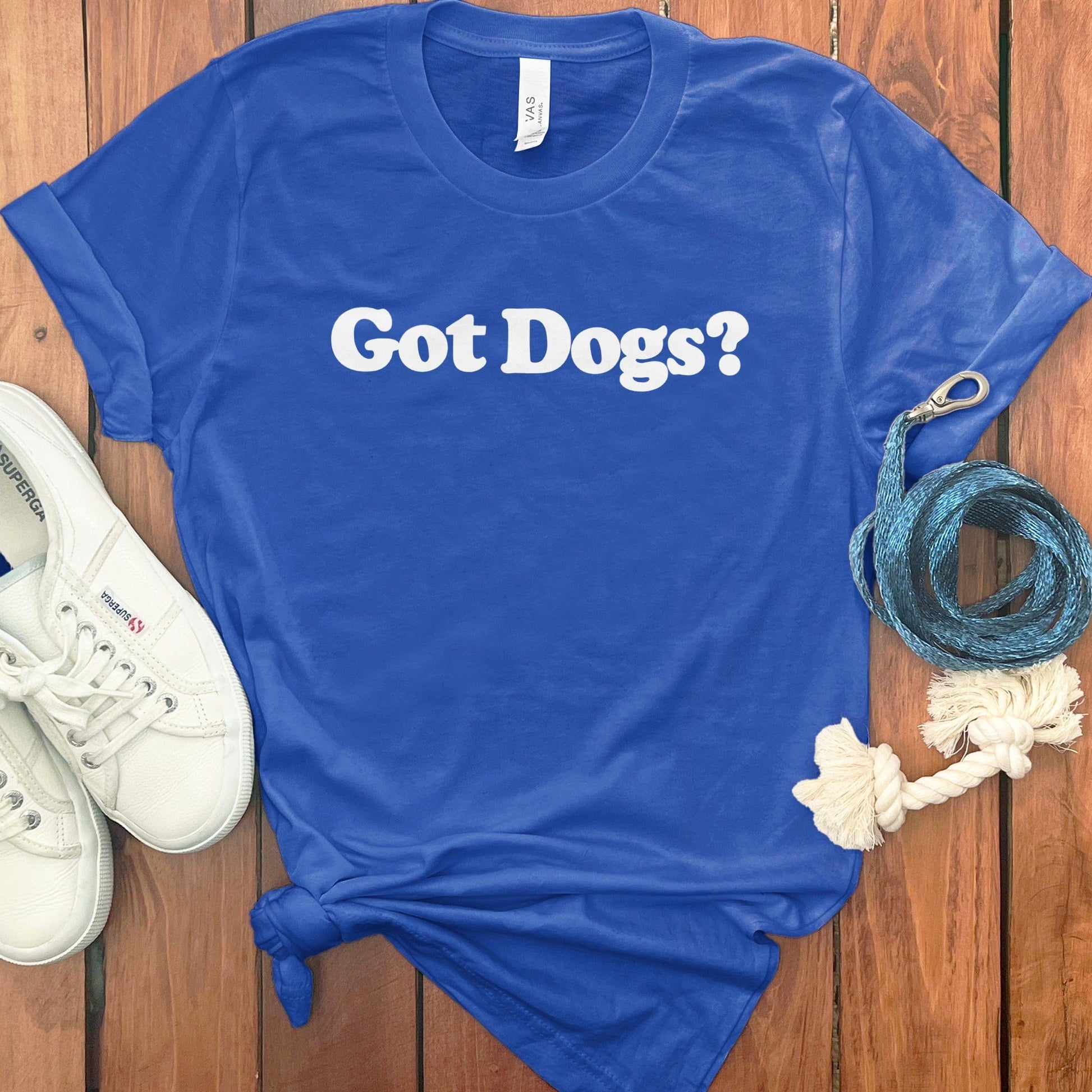 Got Dogs Blue Graphic Tee Shirt for Dog Lovers product