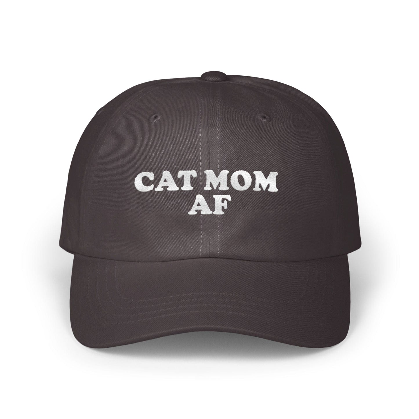 Cat Mom AF Adjustable Baseball Cap product