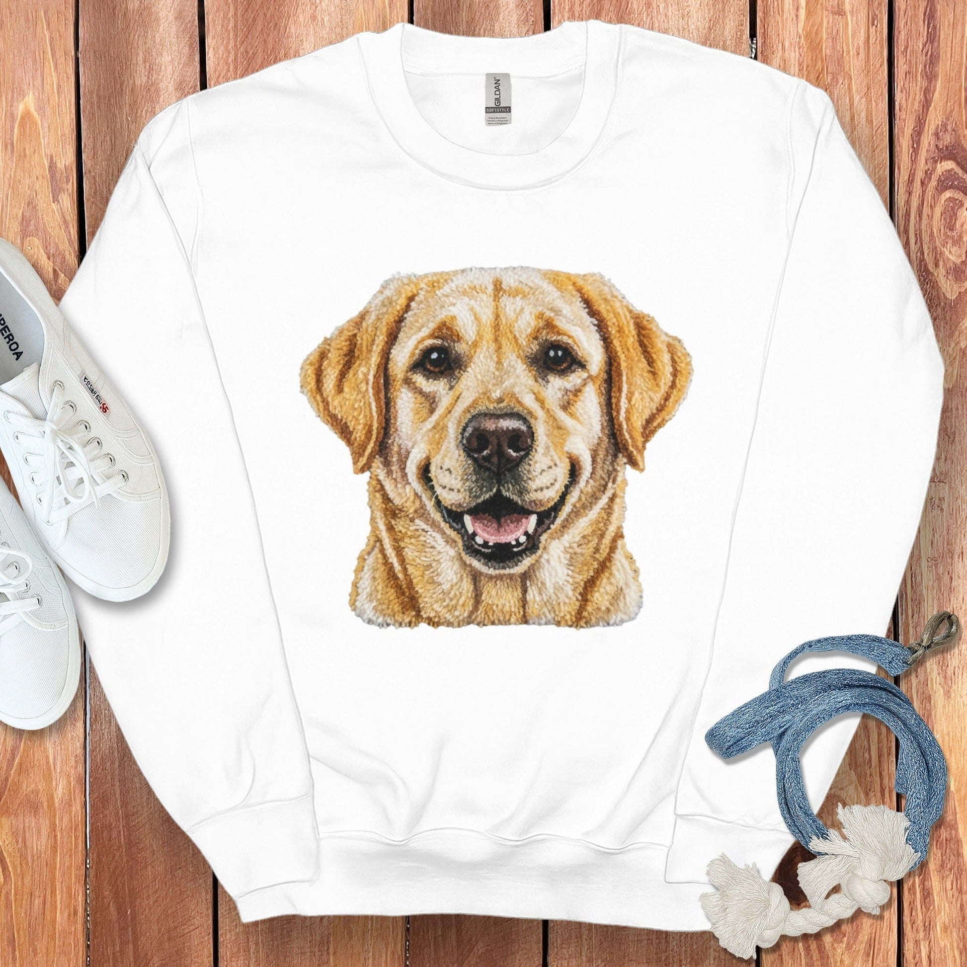 Realistic Labrador Dog Face Sweatshirt product