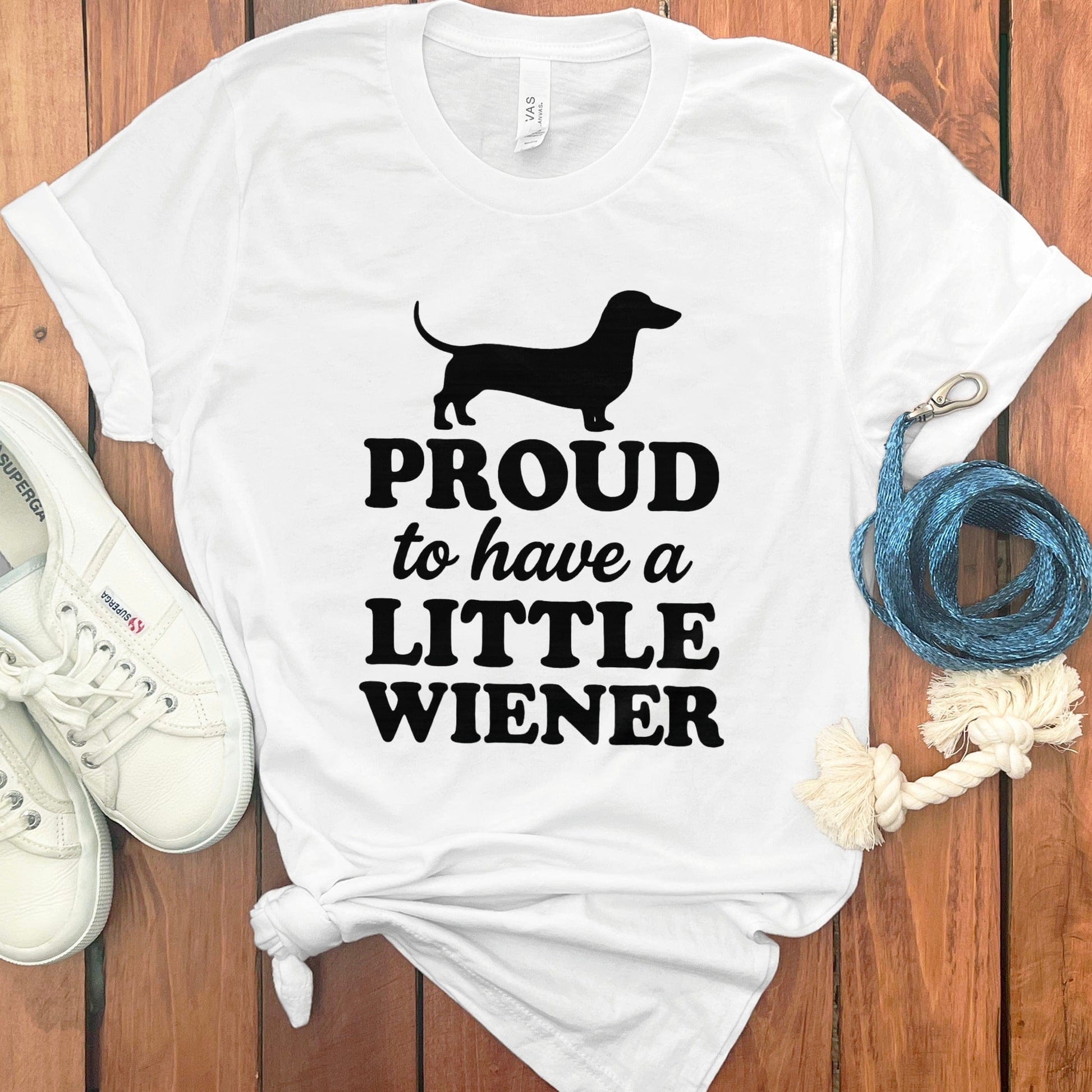 Proud To Have A Little Wiener T Shirt product