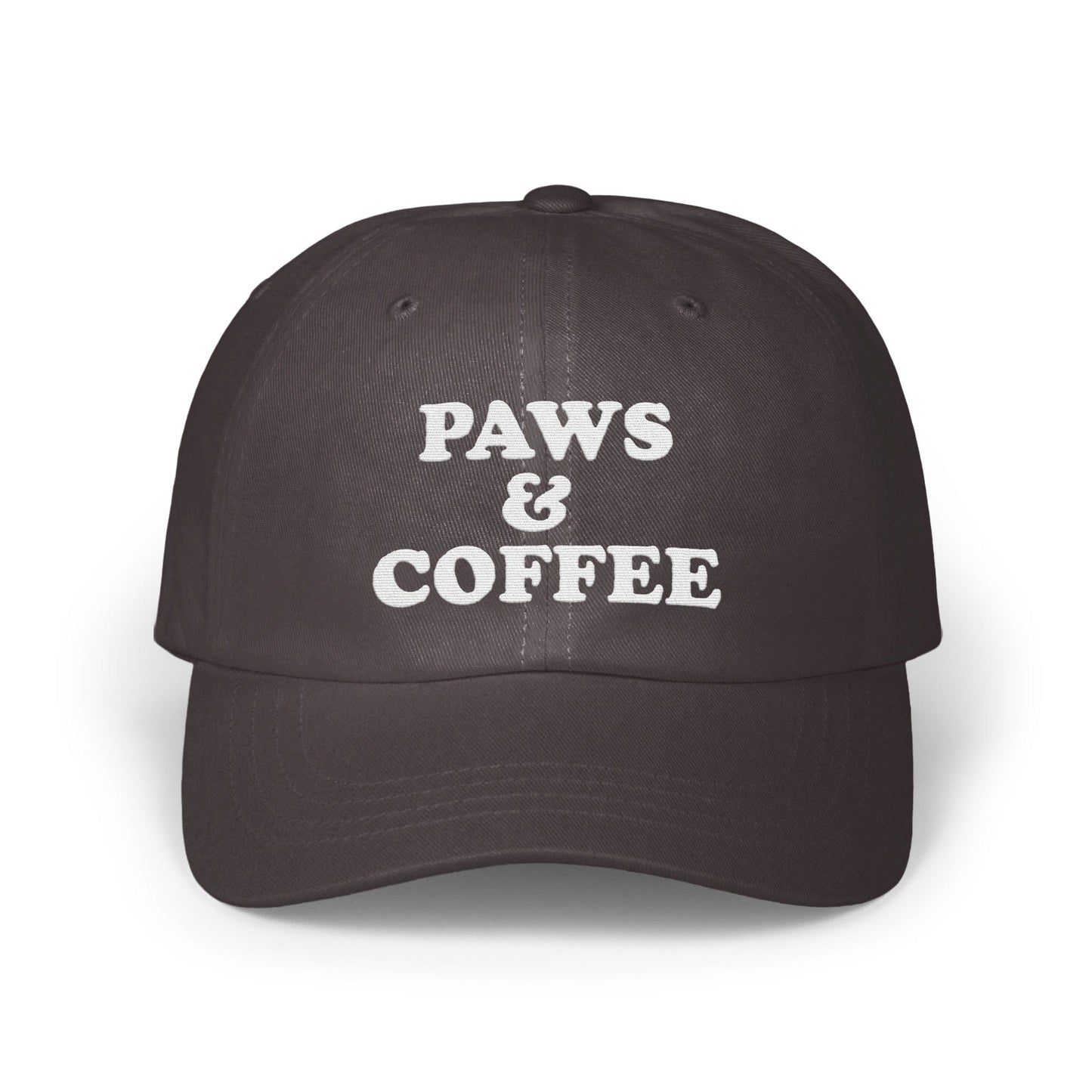 Paws and Coffee Themed Adjustable Cap product type