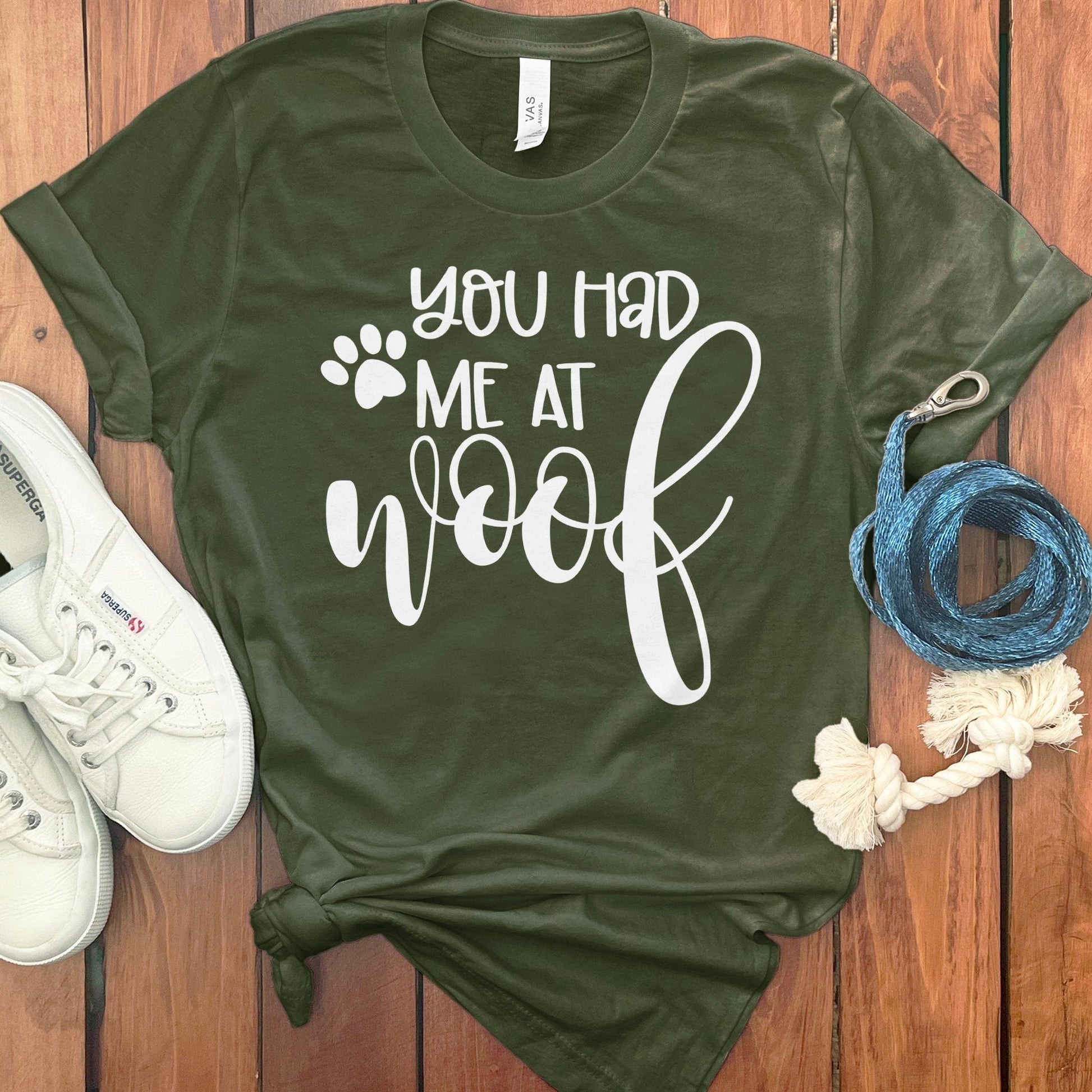 You Had Me At Woof Shirt Perfect for Dog Lovers product