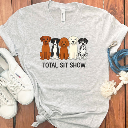 Total Sit Show with Adorable Dogs Print product type