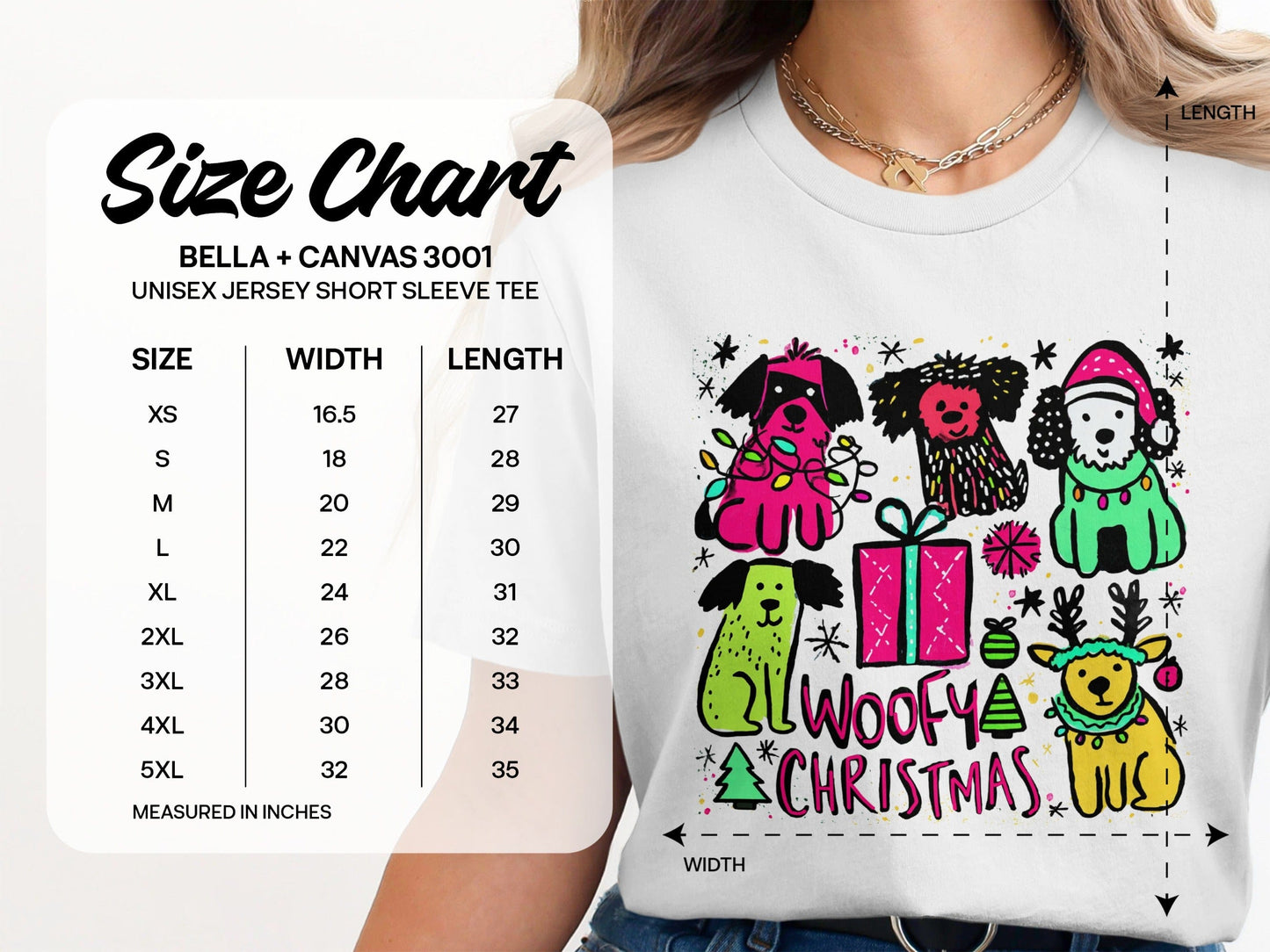 Woofy Christmas Unisex Jersey Short Sleeve Tee product type