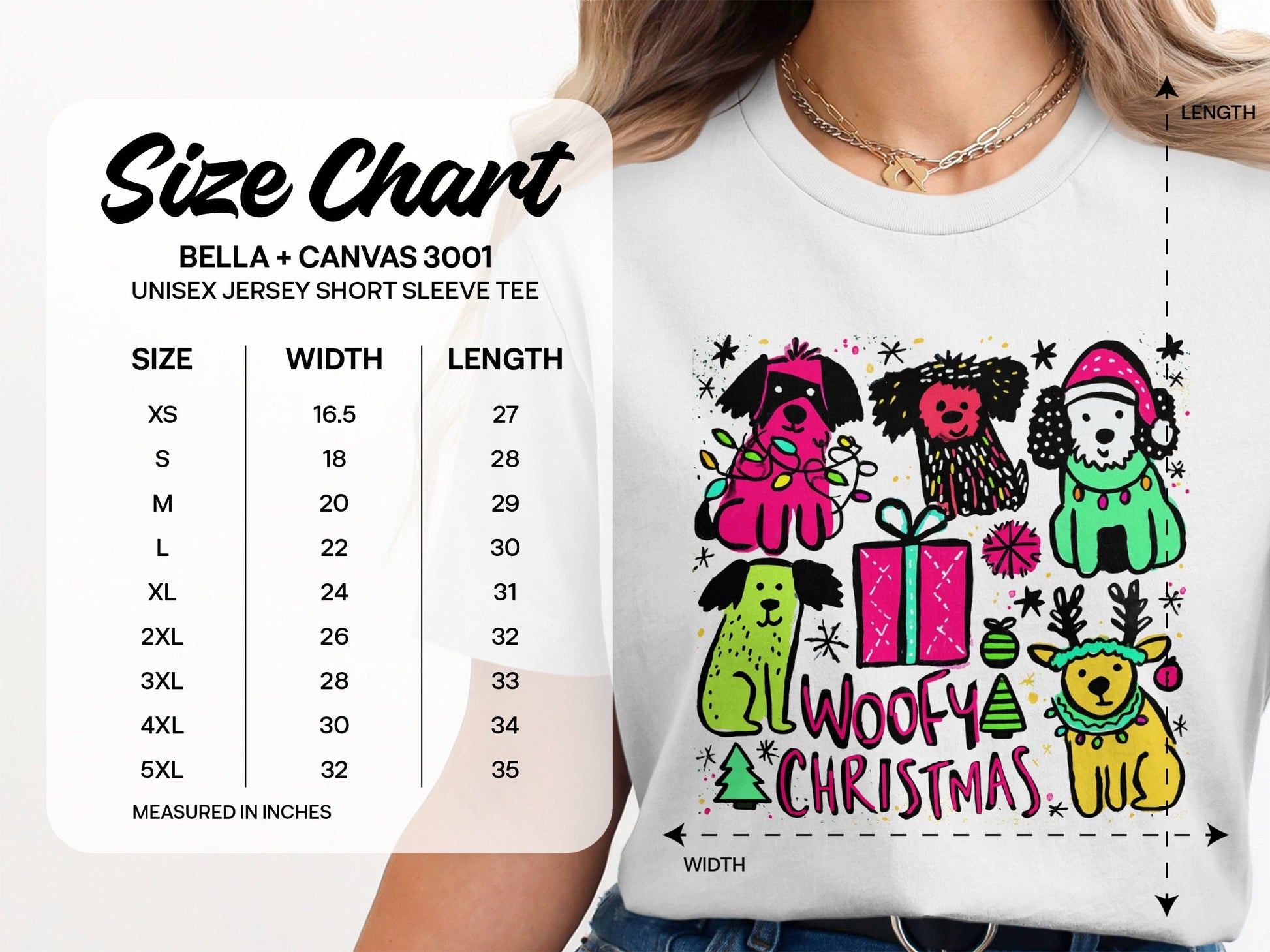 Woofy Christmas Unisex Jersey Short Sleeve Tee product type
