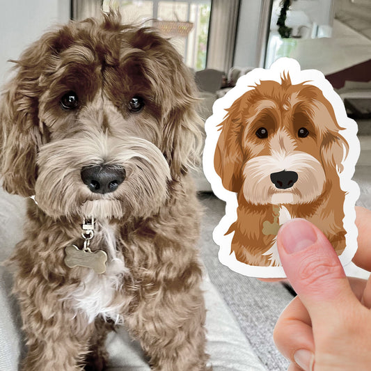 Personalized Pet Face Stickers